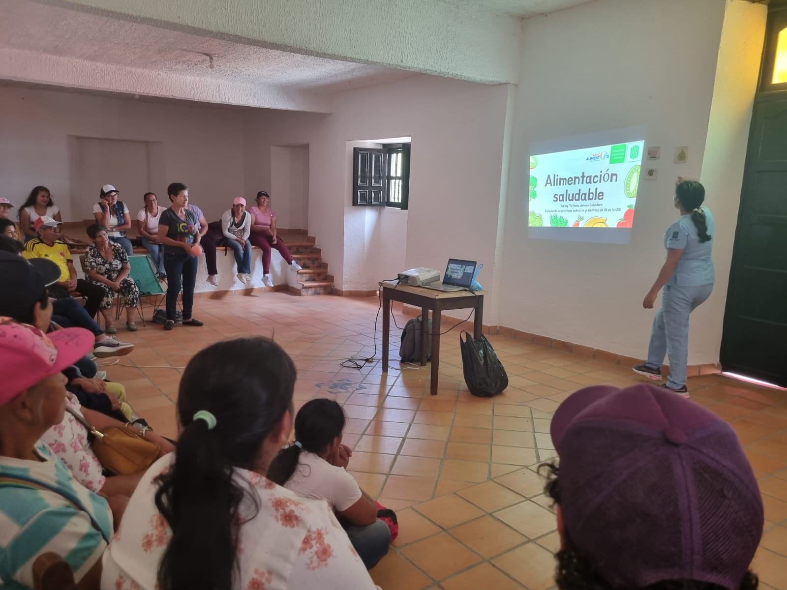 El Banco de Alimentos Bucaramanga impulsa actividades educativas con la comunidad de Charta por medio del programa Reagro