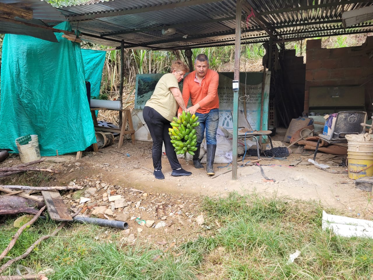 Banco de Alimentos de Bucaramanga rescató 332 kilos de alimentos en nueva jornada de REAGRO en Suratá