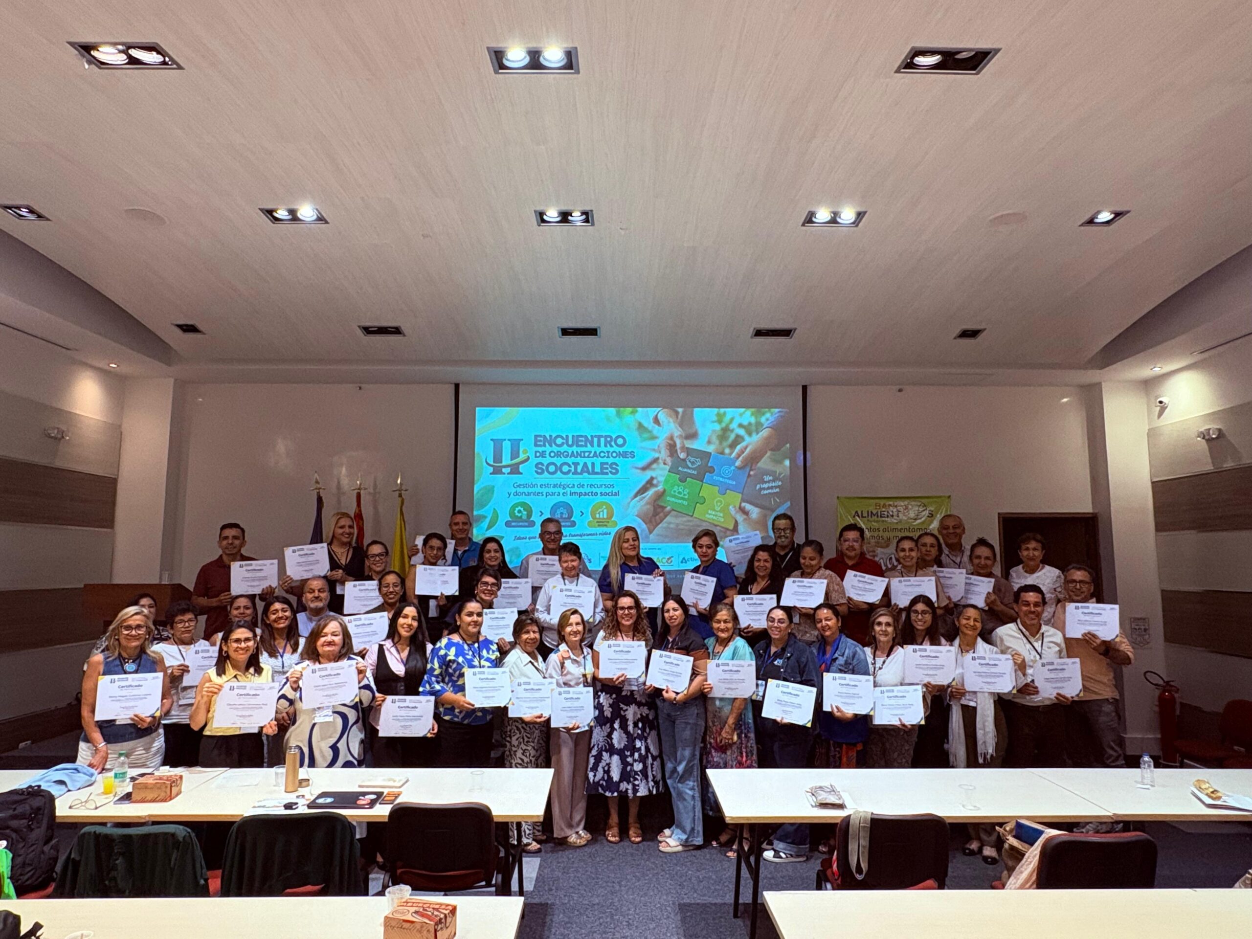 El Banco de Alimentos de Bucaramanga realizó con éxito el II Encuentro de Organizaciones Sociales